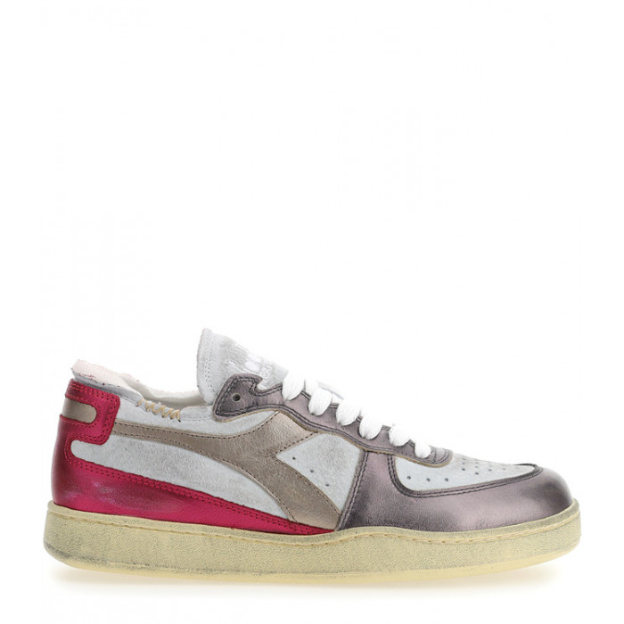 DIADORA MI BASKET ROW CUT METAL PIGSKIN USED WN