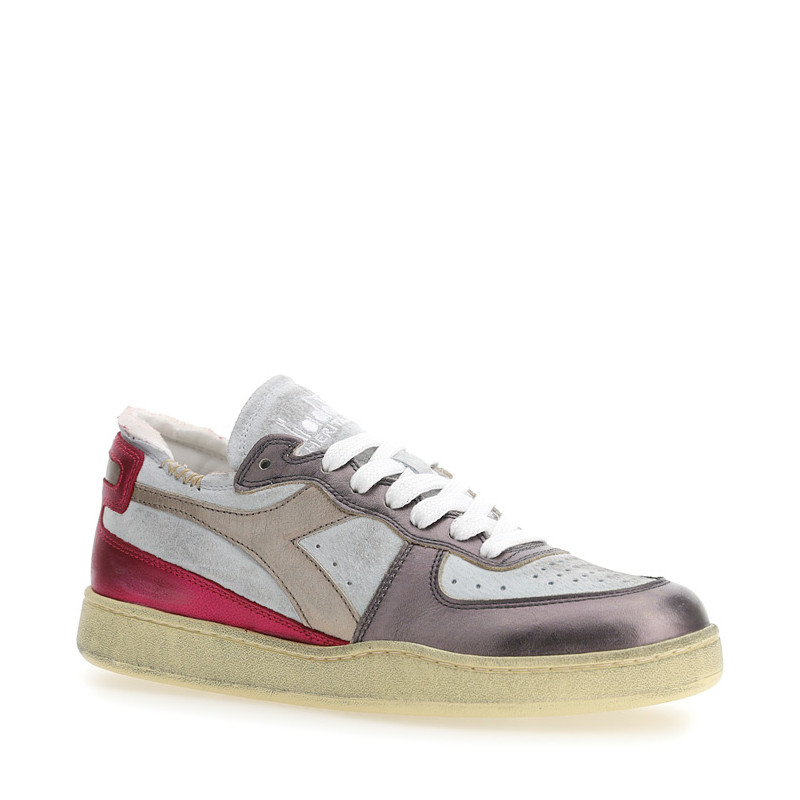 DIADORA MI BASKET ROW CUT METAL PIGSKIN USED WN