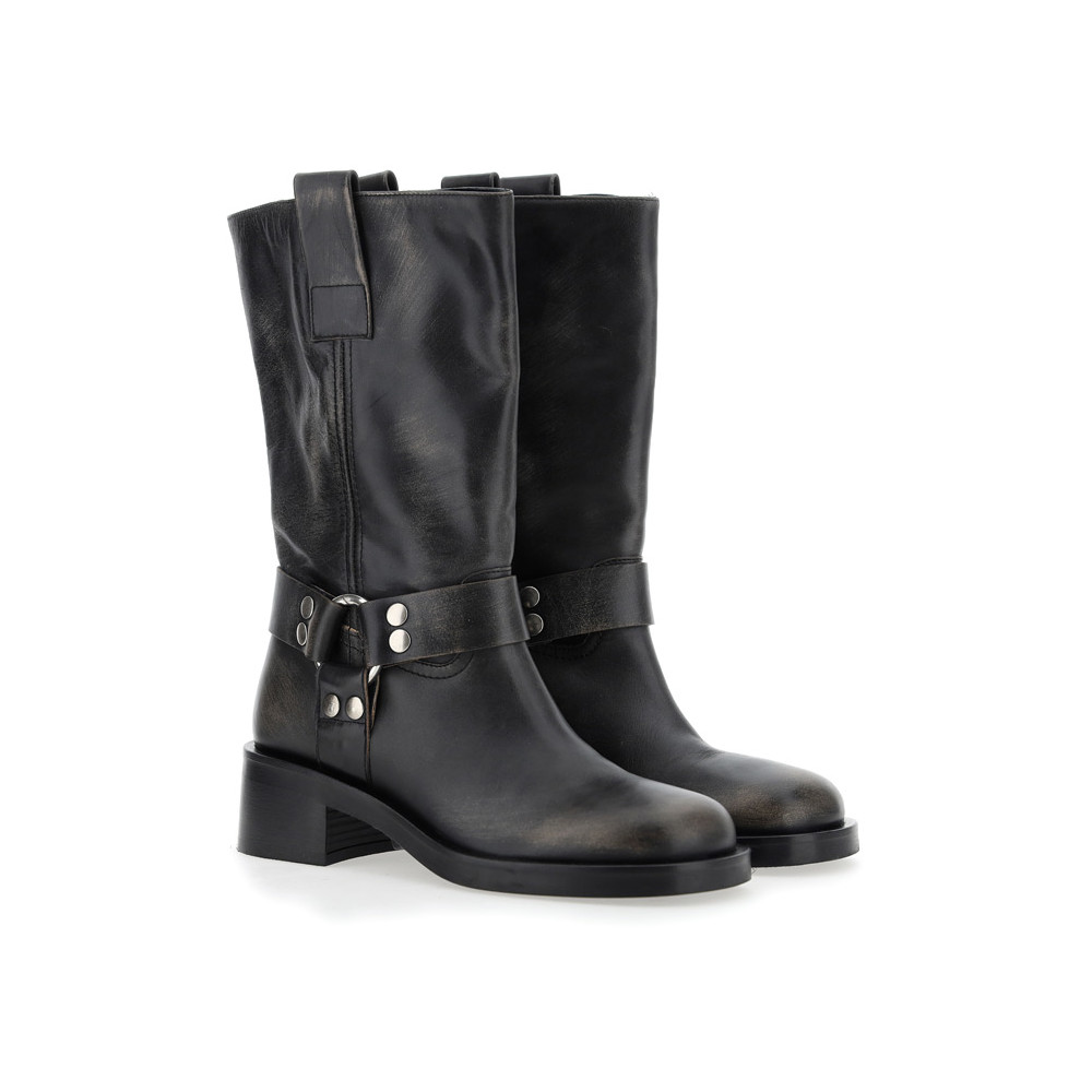 ロングブーツ Strategia FW24 BOOTS (A5607 TRENDYNERO) Boot STRATEGIA A5607 14618 Cigar | Fiorini Shop