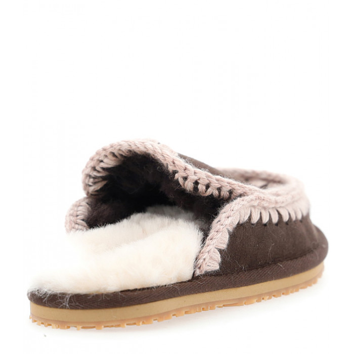 MOU SUEDE SLIPPER FULL ESKIMO STITCH