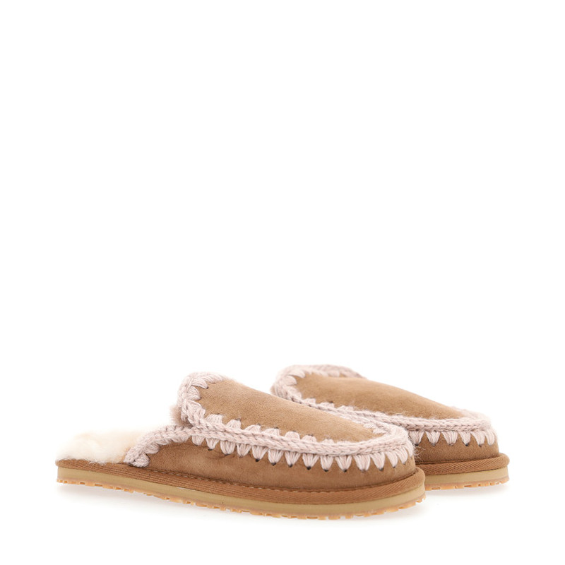 MOU SUEDE SLIPPER FULL ESKIMO STITCH