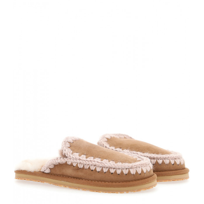 MOU SUEDE SLIPPER FULL ESKIMO STITCH