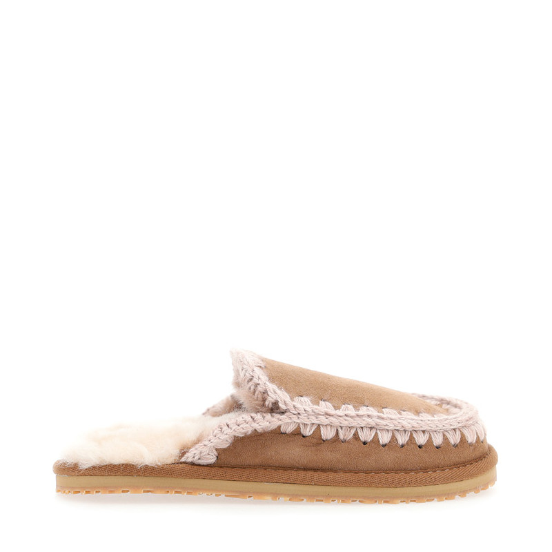 MOU SUEDE SLIPPER FULL ESKIMO STITCH