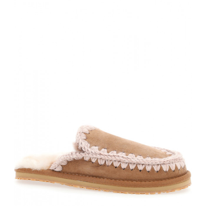 MOU SUEDE SLIPPER FULL ESKIMO STITCH