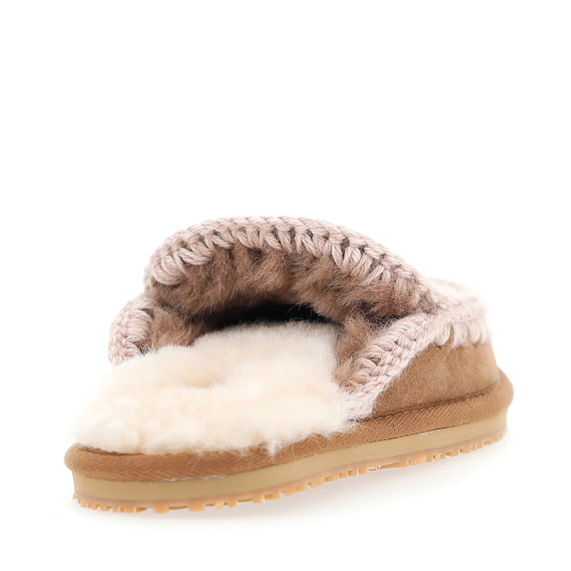 MOU SUEDE SLIPPER FULL ESKIMO STITCH